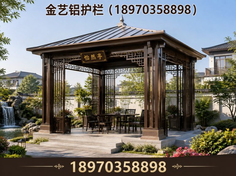 德兴市金艺铝护栏展示图